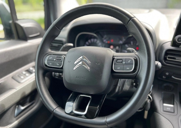 Citroen Berlingo cena 89800 przebieg: 80345, rok produkcji 2020 z Chocianów małe 562